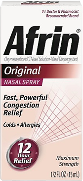 Overuse of Afrin Spray Can Cause More Swelling Of Nasal Tissues